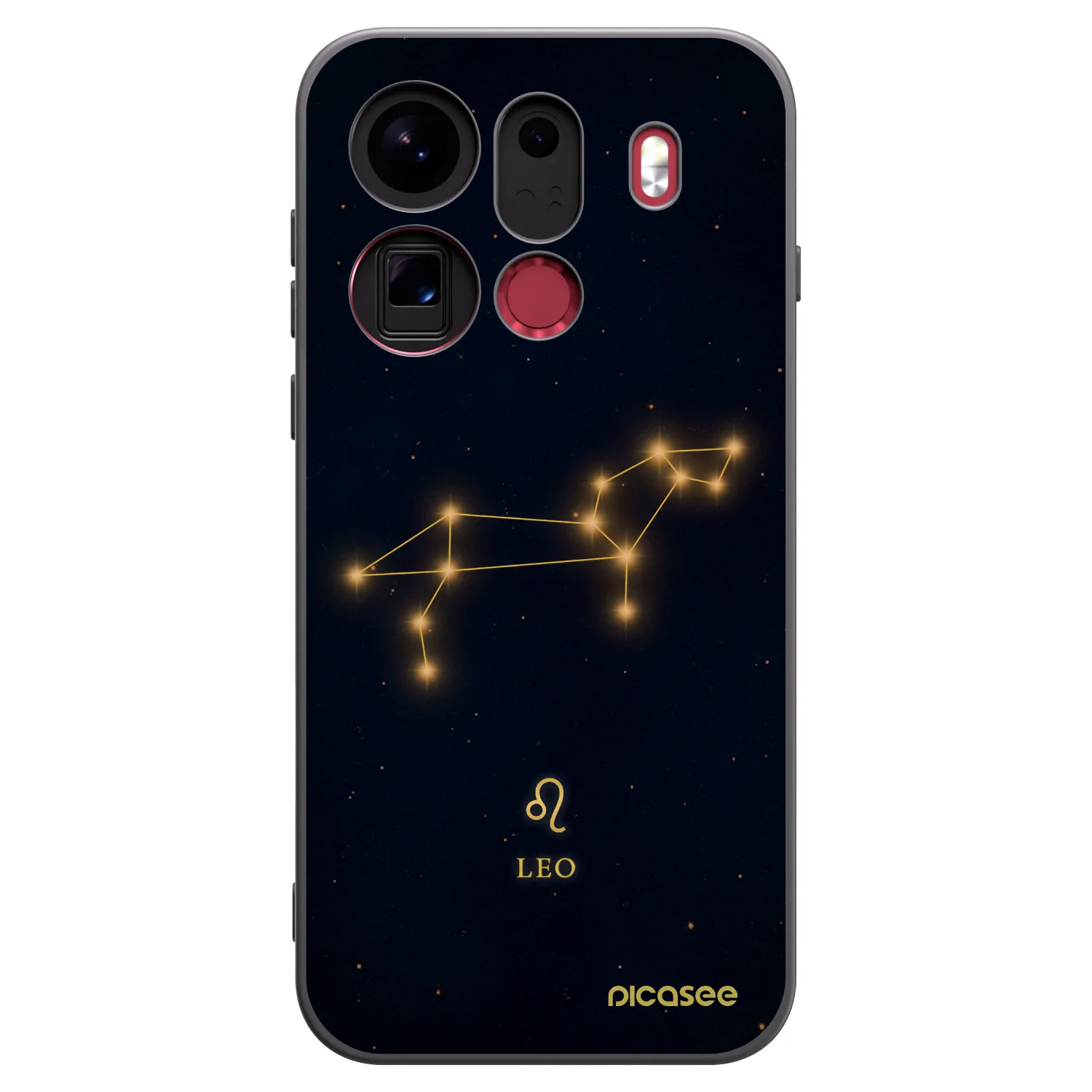 Picasee crna silikonska maskica za OPPO Find X9 Pro - LEO