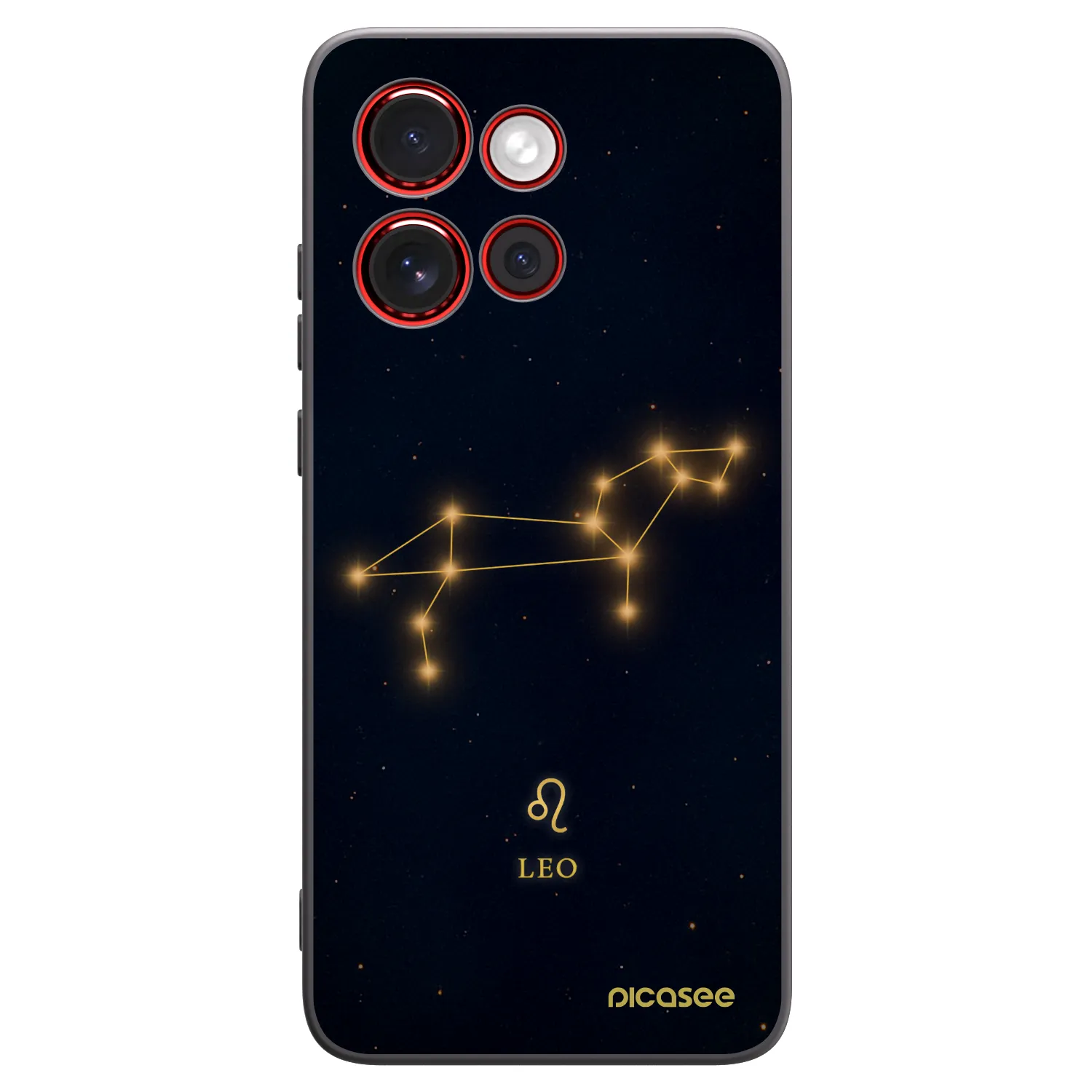 Picasee crna silikonska maskica za Motorola Edge 60 Neo 5G - LEO