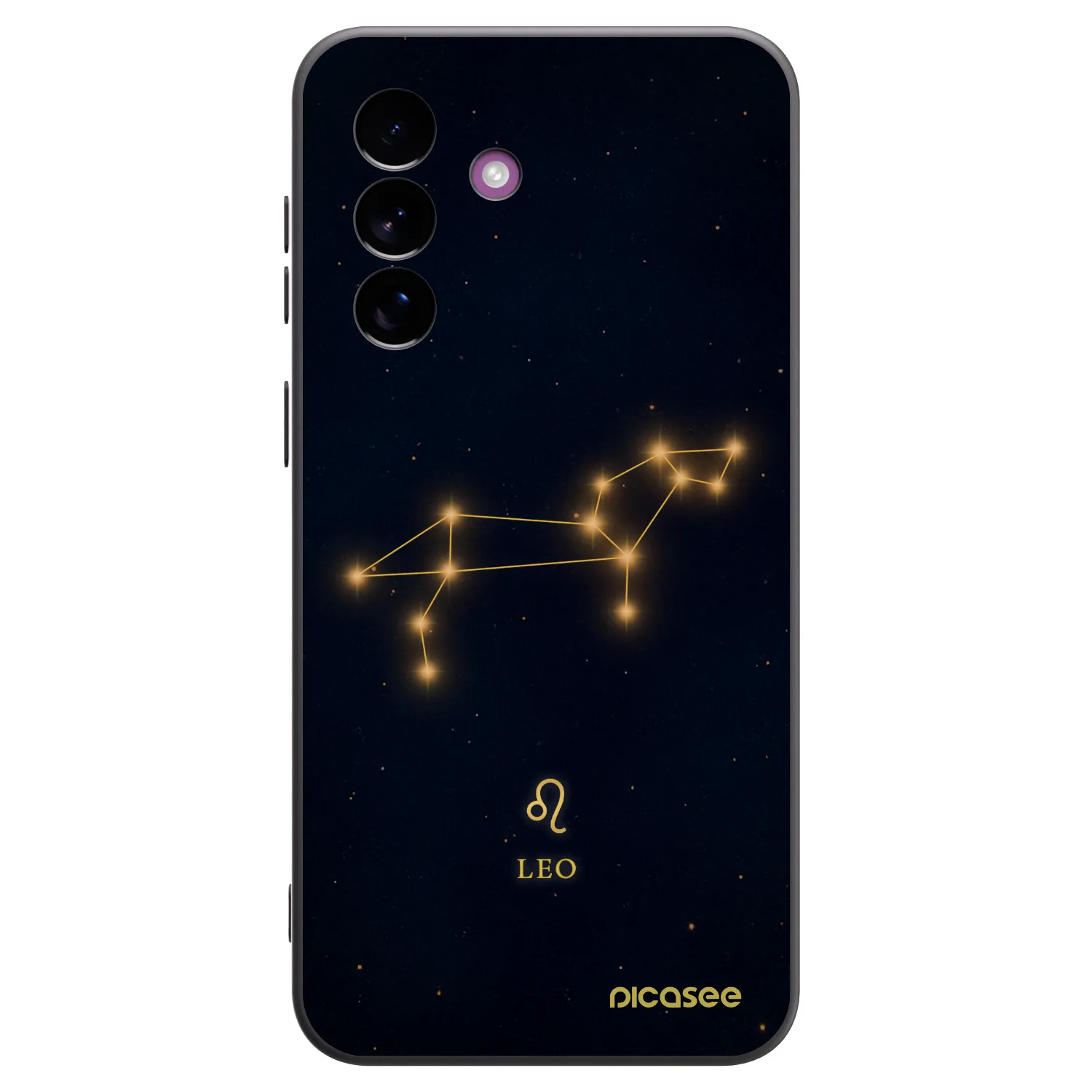 Picasee crna silikonska maskica za Samsung Galaxy A37 - LEO