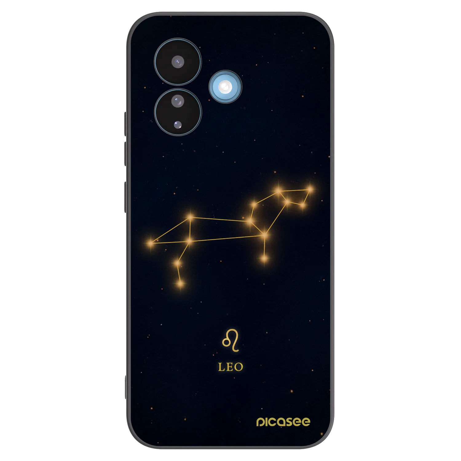 Picasee crna silikonska maskica za Xiaomi Redmi Note 17 Pro 5G - LEO