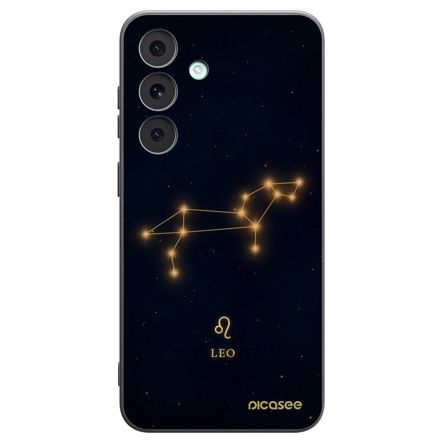 Picasee crna silikonska maskica za Samsung Galaxy S26 FE - LEO