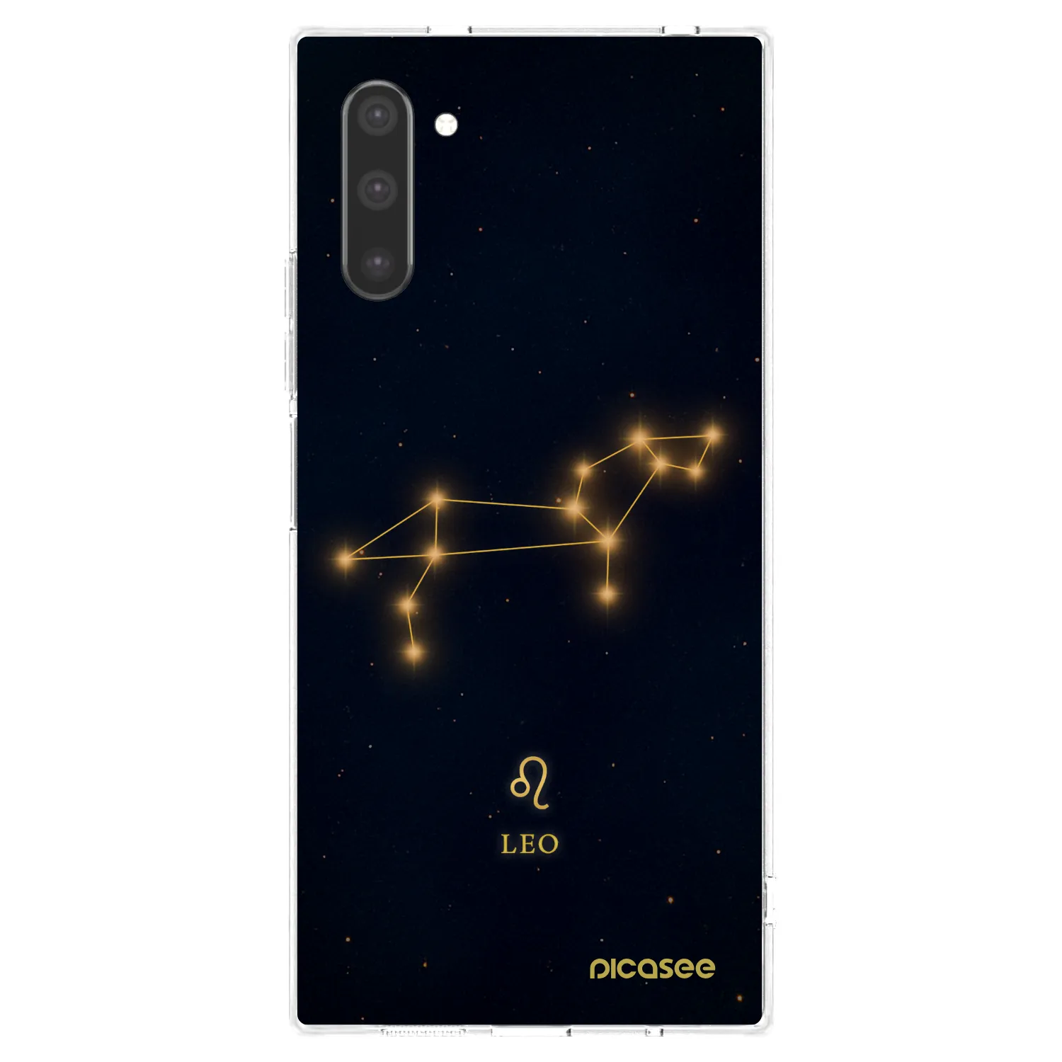 Picasee silikonska prozirna maskica za Samsung Galaxy Note 10 N970F - LEO