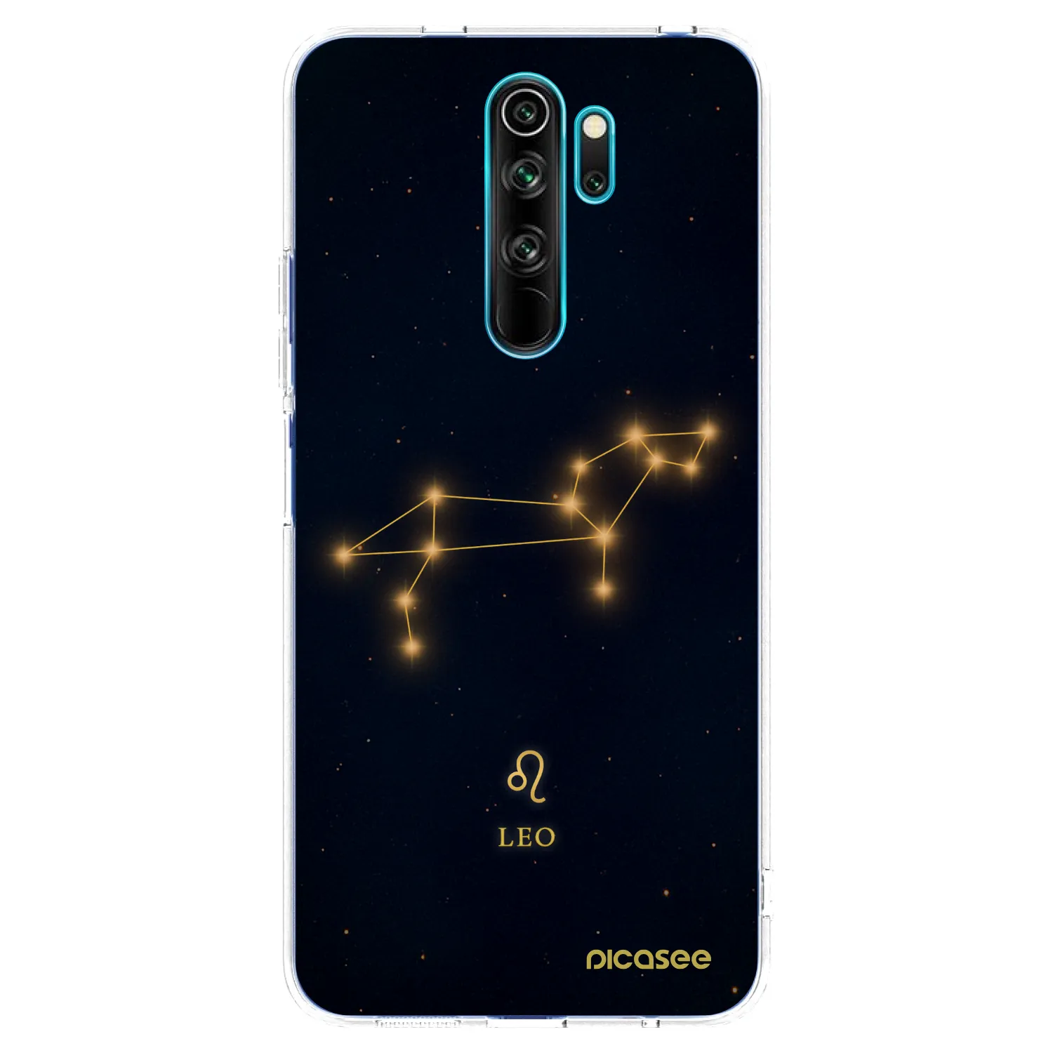 Picasee silikonska prozirna maskica za Xiaomi Redmi Note 8 Pro - LEO