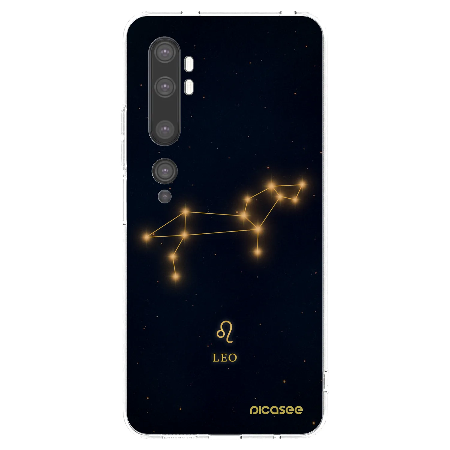Picasee silikonska prozirna maskica za Xiaomi Mi Note 10 (Pro) - LEO
