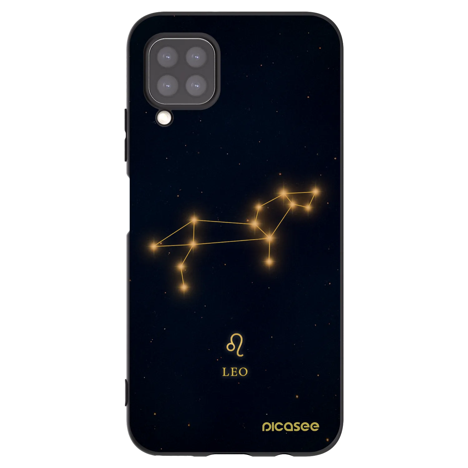 Picasee crna silikonska maskica za Huawei P40 Lite - LEO