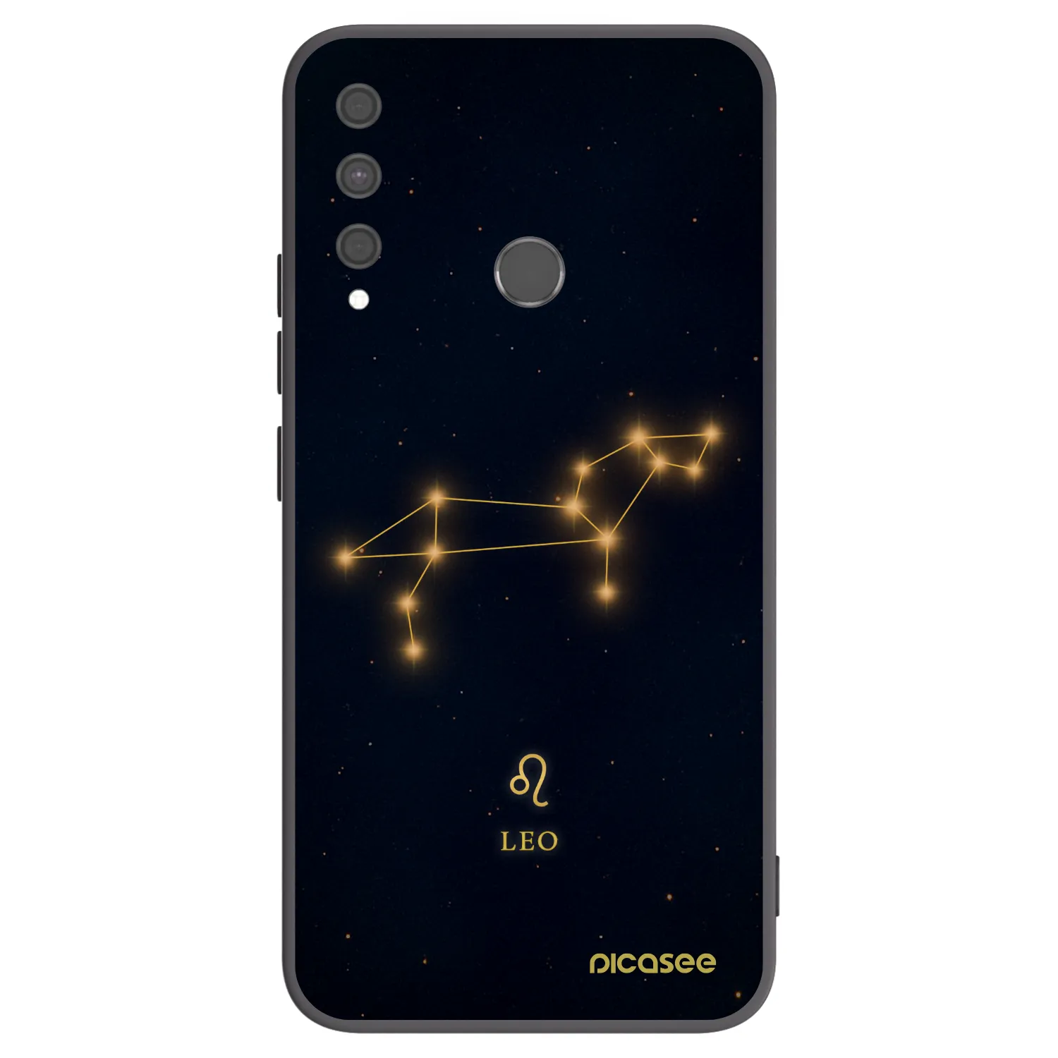 Picasee crna silikonska maskica za Huawei P40 Lite E - LEO
