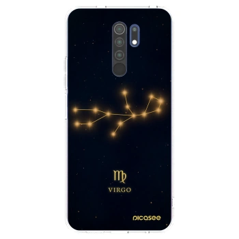 Picasee silikonska prozirna maskica za Xiaomi Redmi 9 - VIRGO