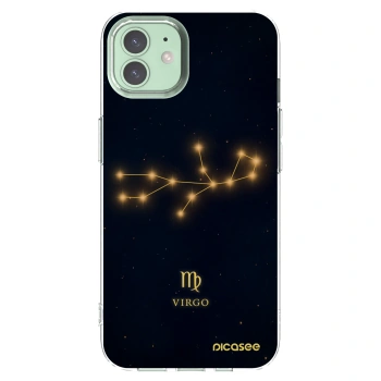 Picasee silikonska prozirna maskica za Apple iPhone 12 Pro - VIRGO