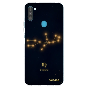 Picasee silikonska prozirna maskica za Samsung Galaxy M11 - VIRGO
