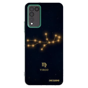 Picasee silikonska prozirna maskica za Honor 10X Lite - VIRGO