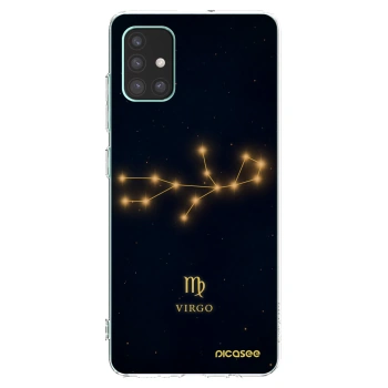 Picasee silikonska prozirna maskica za Samsung Galaxy M51 M515F - VIRGO