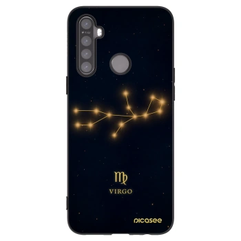 Picasee crna silikonska maskica za Realme 6i - VIRGO