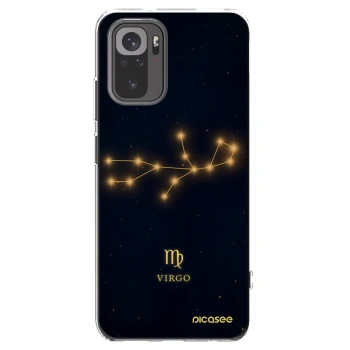 Picasee silikonska prozirna maskica za Xiaomi Redmi Note 10 - VIRGO