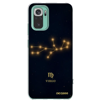 Picasee silikonska prozirna maskica za Xiaomi Redmi Note 10 Pro - VIRGO
