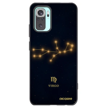 Picasee crna silikonska maskica za Xiaomi Redmi Note 10 Pro - VIRGO