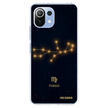 Picasee silikonska prozirna maskica za Xiaomi Mi 11 Lite - VIRGO