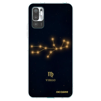 Picasee silikonska prozirna maskica za Xiaomi Redmi Note 10 5G - VIRGO