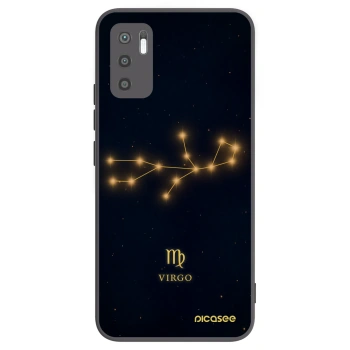 Picasee crna silikonska maskica za Xiaomi Redmi Note 10 5G - VIRGO