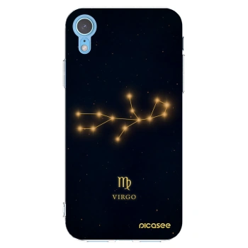 Picasee silikonska prozirna maskica za Apple iPhone XR - VIRGO