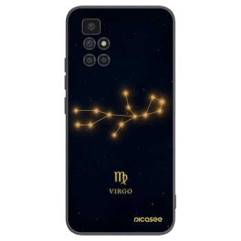 Picasee crna silikonska maskica za Xiaomi Redmi 10 - VIRGO