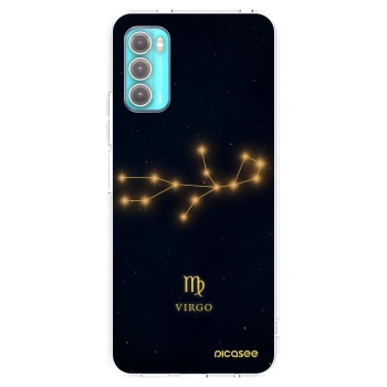 Picasee silikonska prozirna maskica za Motorola Moto G60 - VIRGO
