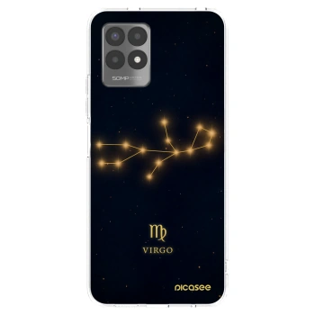 Picasee silikonska prozirna maskica za Realme 8i - VIRGO