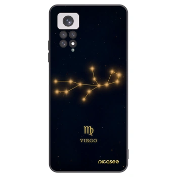 Picasee crna silikonska maskica za Xiaomi Redmi Note 11 - VIRGO