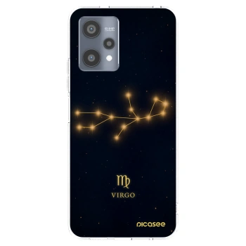 Picasee silikonska prozirna maskica za Realme 9 Pro 5G - VIRGO