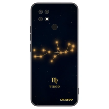 Picasee crna silikonska maskica za Xiaomi Redmi 10C - VIRGO