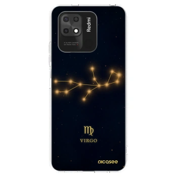 Picasee silikonska prozirna maskica za Xiaomi Redmi 10C - VIRGO