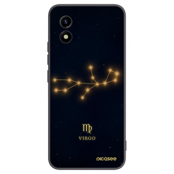 Picasee crna silikonska maskica za Vivo Y01 - VIRGO