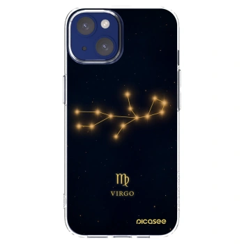 Picasee silikonska prozirna maskica za Apple iPhone 14 - VIRGO