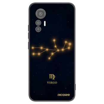 Picasee crna silikonska maskica za Xiaomi 12 Lite - VIRGO