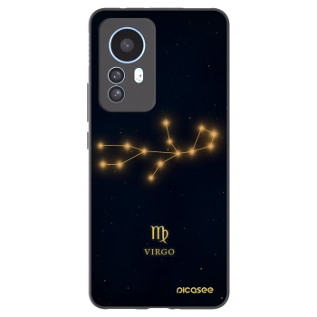 Picasee crna silikonska maskica za Xiaomi 12T Pro - VIRGO