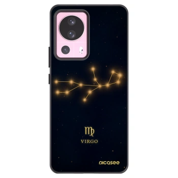 Picasee crna silikonska maskica za Xiaomi 13 Lite - VIRGO
