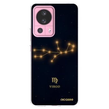 Picasee silikonska prozirna maskica za Xiaomi 13 Lite - VIRGO