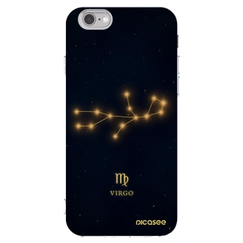 Picasee silikonska prozirna maskica za Apple iPhone 6/6S - VIRGO