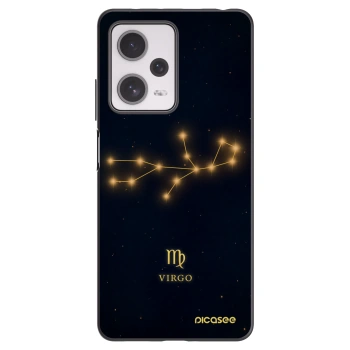 Picasee crna silikonska maskica za Xiaomi Redmi Note 12 Pro+ 5G - VIRGO