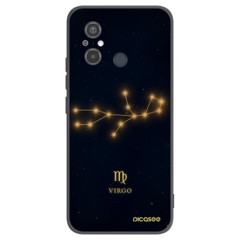 Picasee crna silikonska maskica za Xiaomi Redmi 12C - VIRGO