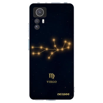 Picasee silikonska prozirna maskica za Xiaomi Redmi Note 12S - VIRGO