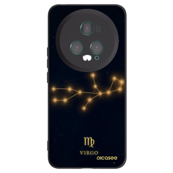 Picasee crna silikonska maskica za Honor Magic5 Pro - VIRGO