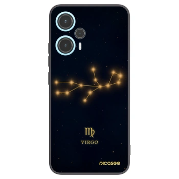 Picasee crna silikonska maskica za Xiaomi Poco F5 - VIRGO