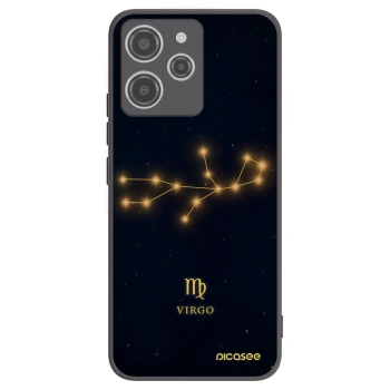 Picasee crna silikonska maskica za Xiaomi Redmi 12 4G - VIRGO