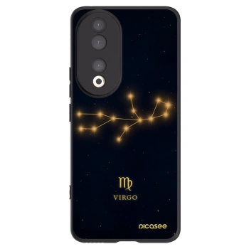 Picasee crna silikonska maskica za Honor 90 5G - VIRGO