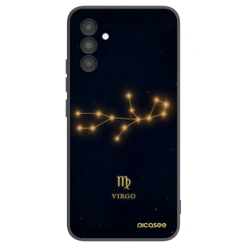 Picasee crna silikonska maskica za Samsung Galaxy A04s A047F - VIRGO