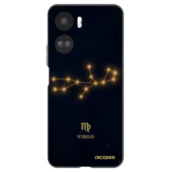 Picasee crna silikonska maskica za Honor 90 Lite 5G - VIRGO