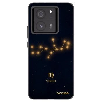 Picasee crna silikonska maskica za Xiaomi 13T Pro - VIRGO