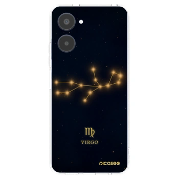 Picasee silikonska prozirna maskica za Realme 10 4G - VIRGO