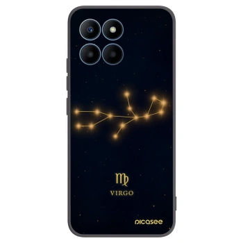 Picasee crna silikonska maskica za Honor 70 Lite - VIRGO