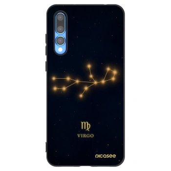 Picasee crna silikonska maskica za Huawei P20 Pro - VIRGO